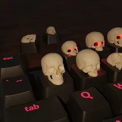 Skull Keycaps