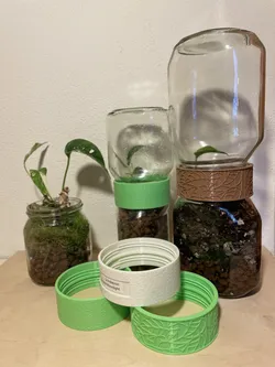 Upcycling Jars Connector - Mini Greenhouse - Storage
