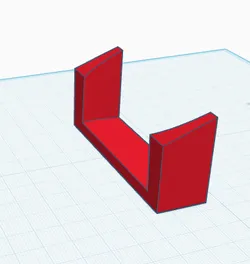 20 degree stand for small card display trays