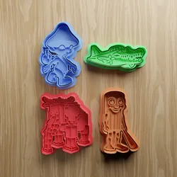 Brainrot Characters Cookie Cutter STL Bundle | Cartoon Inspired Fondant Cutter Set | 3D Printable
