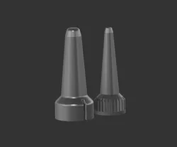 Cap for Permatex Replacement Nozzle (40mm L with 3mm D + STEP)