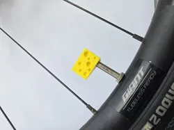 Cheese Wedge Tire Valve Stem Cap