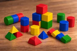 Children building blocks