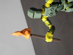 Dummy 13 - Accessories - Torch with Flame.