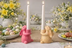 Easter Bunny Candle Holder