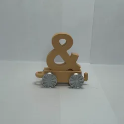 Fișiere pentru imprimante 3D | Fișier 3MF | Alphabet Train & Educational Toy & Name Train