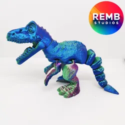 Flexi T-Rex Dinosaur | Articulated Trex NO support