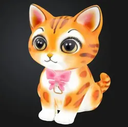 Free Home Decorations & Ornaments STL Download - Cute cat figurineby CuriuM