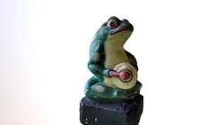 Frog Statue at Loews Royal Pacific Resort