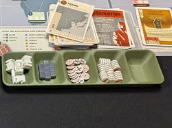 Game marker trays
