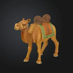 Gratis Props & Terrain STL indir - Camel toy - CuriuM