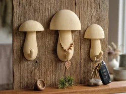 Juego de Ganchos de Pared de Hongos - Ganchos Decorativos de Hongos - Modelo de impresión 3D gratuito