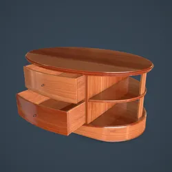 rigged coffee table