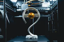 Soccer Trophy Suspended String