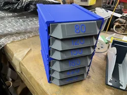 Stackable 5" (125mm) Sanding Disk Organizer