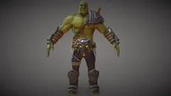 Stylised Orc Model