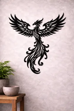 Tribal Phoenix Wall Art