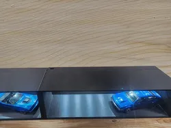 Wall mounted display box for 1:64 scale cars and models