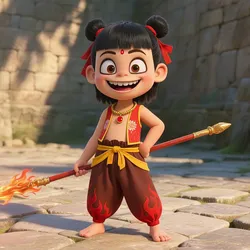 哪吒火尖枪
