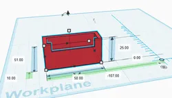 44mm Square Hygrometer Holder