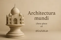 Architectura Mundi "King" - chess piece