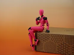 CARBON 13 Printable Jointed Figure - Type F - Beta files