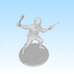 Characters & Creatures STL تنزيل - soldat allemand grenadier - HGS67
