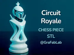 Circuit Royale "King" - chess piece