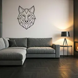 Creality Cloud | Wolf for wall wallart - low poly | ملفات الطابعة ثلاثية الأبعاد