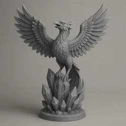 Crystal Phoenix Rising