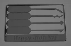 Customizable Lockpick Card