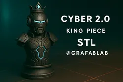 Cyber 2.0 "King" - chess piece