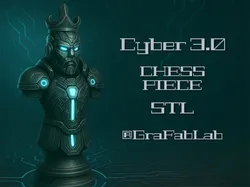 Cyber 3.0 "King" - chess piece