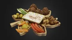 Falafel platter