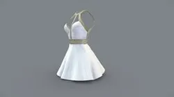 Female Backless Prom Dress