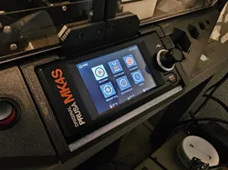 fender for the Prusa enclosure + holder for xLCD - MK4 / MK4S - remixed for original Prusa Flash Drive