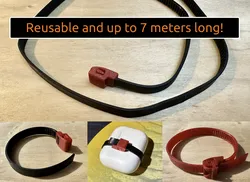 Flex Zip — Extra Long Releasable TPU Zip Tie