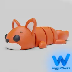 Flexi Articulated Fox (Multicolor)