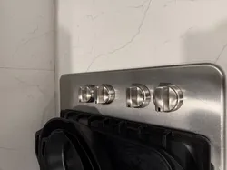 GE Stove Knob Plastic Backplate Mount Replacement/Reversal
