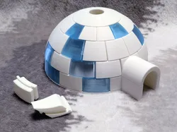 Igloo brick puzzle