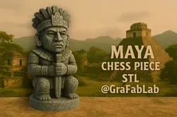 Maya "King" - chess piece