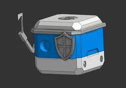 Medieval Armor Body for Otto Robot (Shield + Axe)