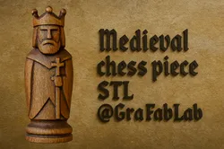 Medieval "King" - chess piece