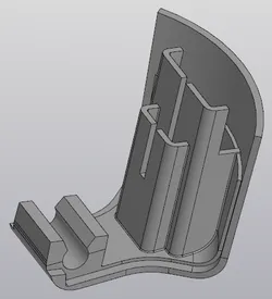 Mitsubishi Pajero trunk lock