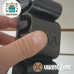 Other STL indir - 🧲 Vertical AAA Battery Organizer for Slatwall | Gravity-Fee - VikingZone