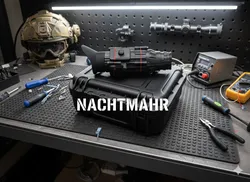 PVS "Nachtmahr"  50Hz thermal vision, light weight, DVR recording, monocular