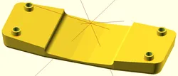 Samsonite Hinge with M4 screws&nuts