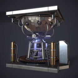 sci-fi reactor core