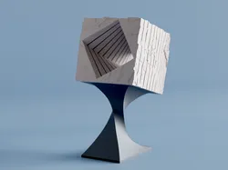 SCULPTURE on FEET: COMPLEX CUBE