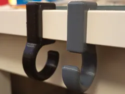Simple table cable holder clamp